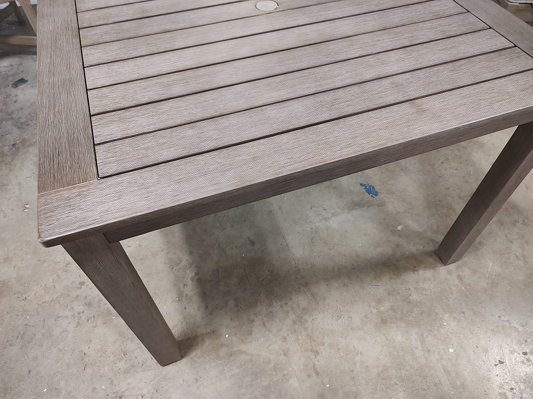 American Design Furniture by Monroe - Ocean View Outdoor Table Teak 2